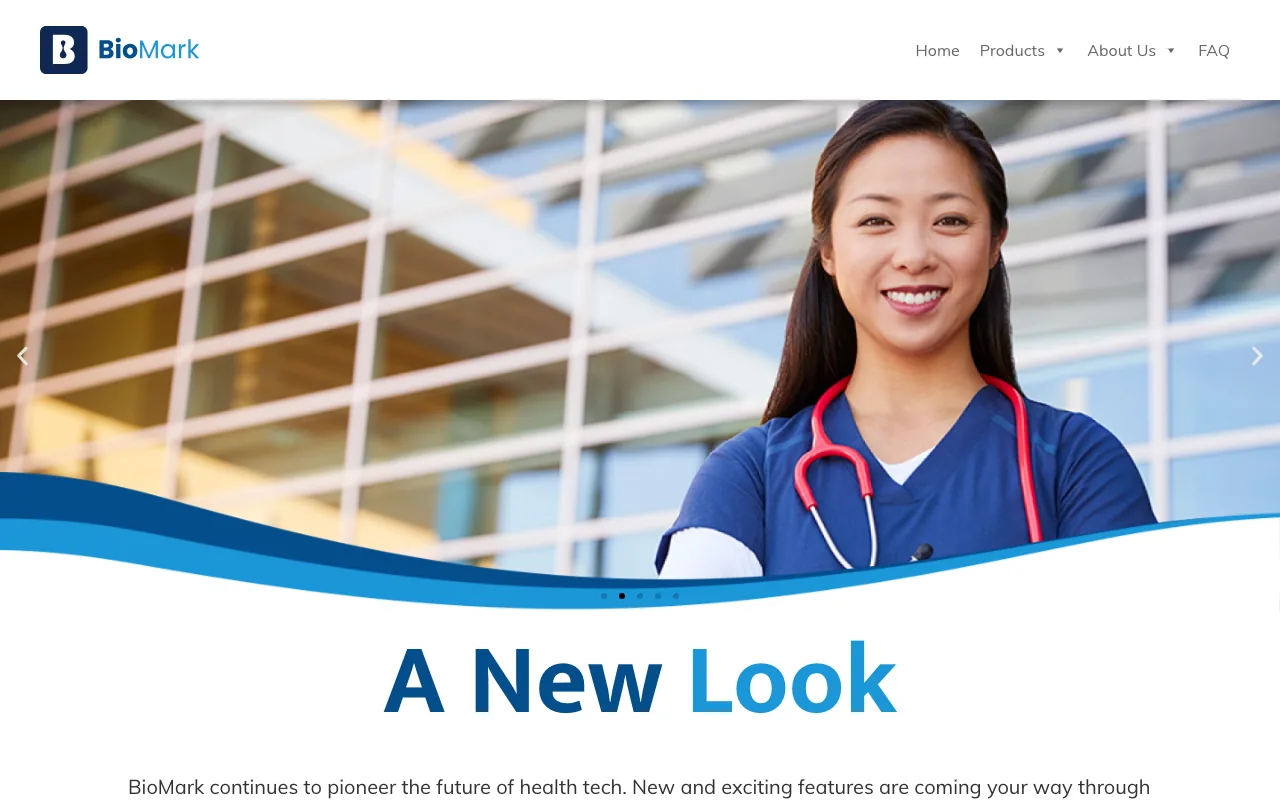 BioMark — Health platform turning complex medical data into insight.
